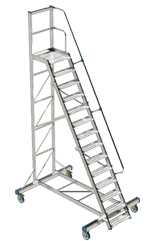 Plateforme de travail inclinaison 60° 14 3,5 5,00 1,76 x 2,57_0