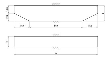 Règle de précision linéaire - contrôle de rectitude haute précision - faces rectifiées ± 20 µm/m_0