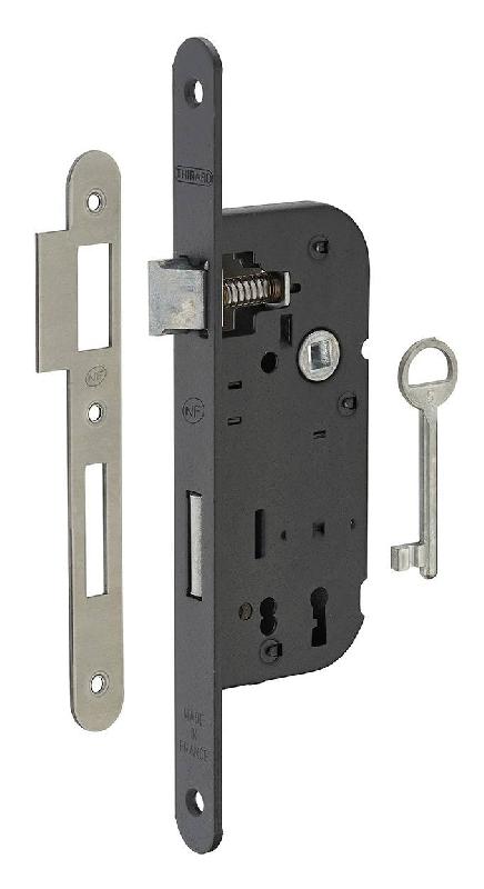Serrure encastrable pour porte intérieure NF avec clé - THIRARD - 6 variures - Réf. 00931502_0