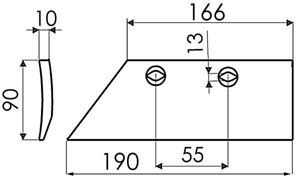 SOC Z A FUMIER DROIT AF19112 ADAPTABLE G&B