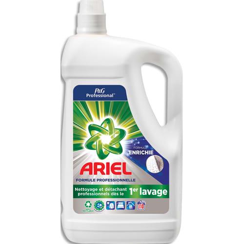 Ariel lessive liquide spéciale blancheur lavage à 30°c - 4,95 litres - emballage recyclable_0