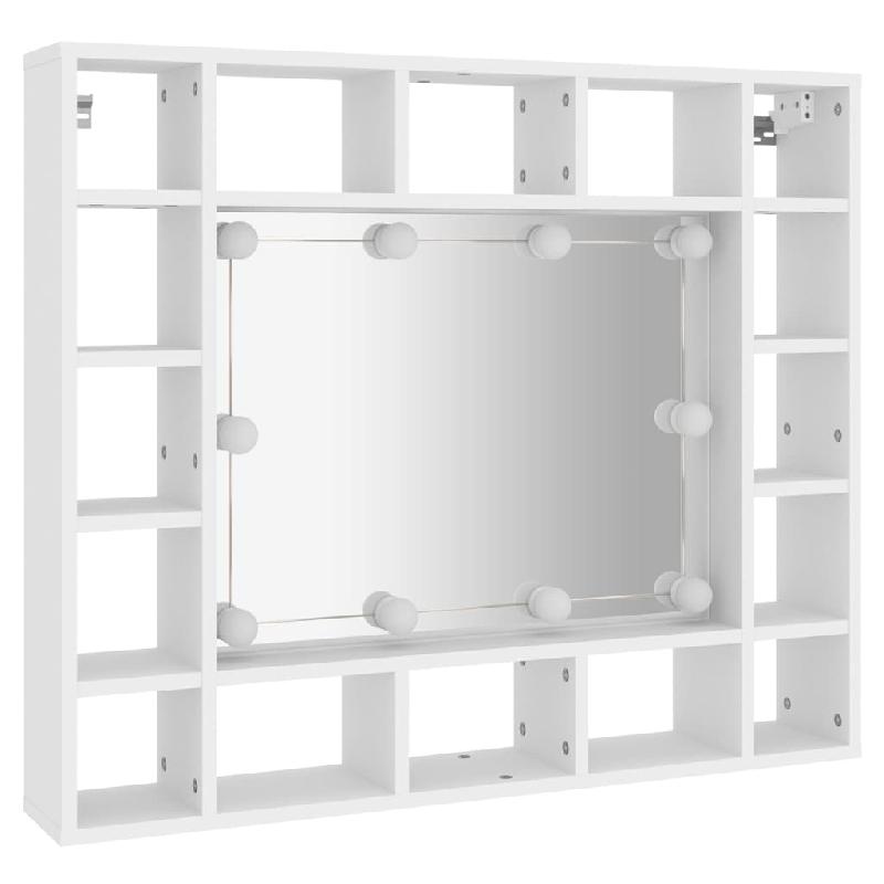 ARMOIRE DE MIROIR 91 X 15 X 76,5 CM AVEC LED BLANC 02_0006540_0