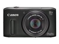 CANON POWERSHOT SX240 HS - APPAREIL PHOTO NUMÉRIQUE - COMPACT - 12.1 MPIX - 20 ZOOM OPTIQUE X - NOIR