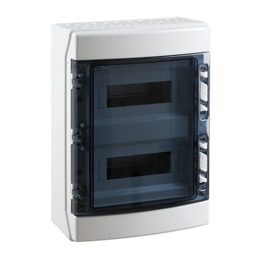 Cdn24pt - Coffret de distribution IDE - Dimensions 436x310x148 - IP65, IK08, Classe II_0