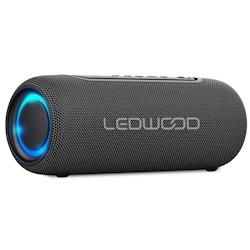Enceinte Hifi Autonome 100W Ledwood XS100, Effet LED, Buetooth USB, TWS, IPX5, Assistant Vocal, 10W RMS, Batterie 2000mAh - 3666630005722_0