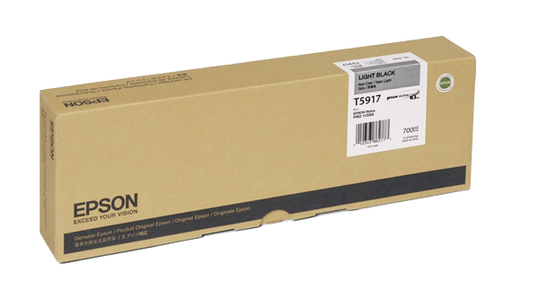 Epson - Cartouche d'encre pigmentaire light black pour traceur Stylus Pro 11880 - 700ml_0