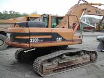 Pelle sur chaîne Caterpillar 22423 - Modèle 330LME Quarry - 40 tonnes - Spécial carrière - Année 1999_0