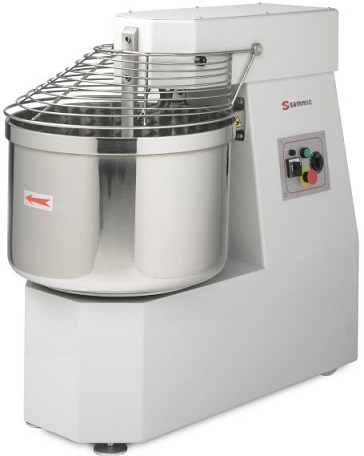 Pétrins à spirale Sammic - corps en acier, cuve inox, minuterie de série_0