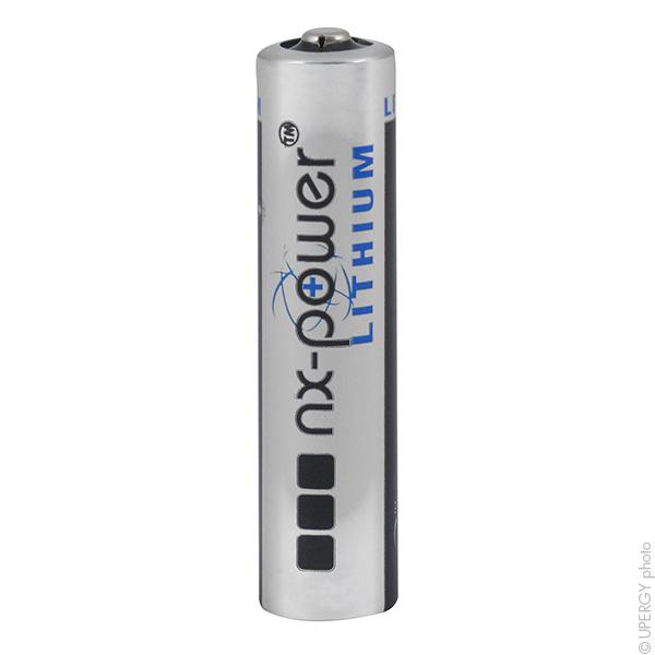 Pile lithium AAA - L92 Nx-Power Lithium 1.5V 1200mAh - longue durée et protection CTP_0