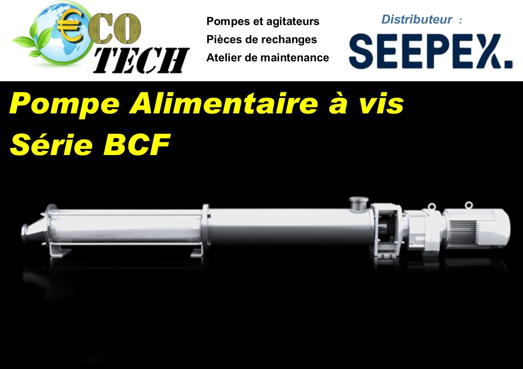 Pompe a vis seepex série bcf alimentaire normes sanitaires 3-a sanitary ehedg_0