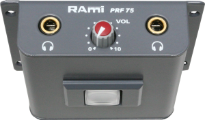 Pupitre PRF75 - Table de mixage à encastrer avec connectique simplifiée et fixation sous mobilier_0