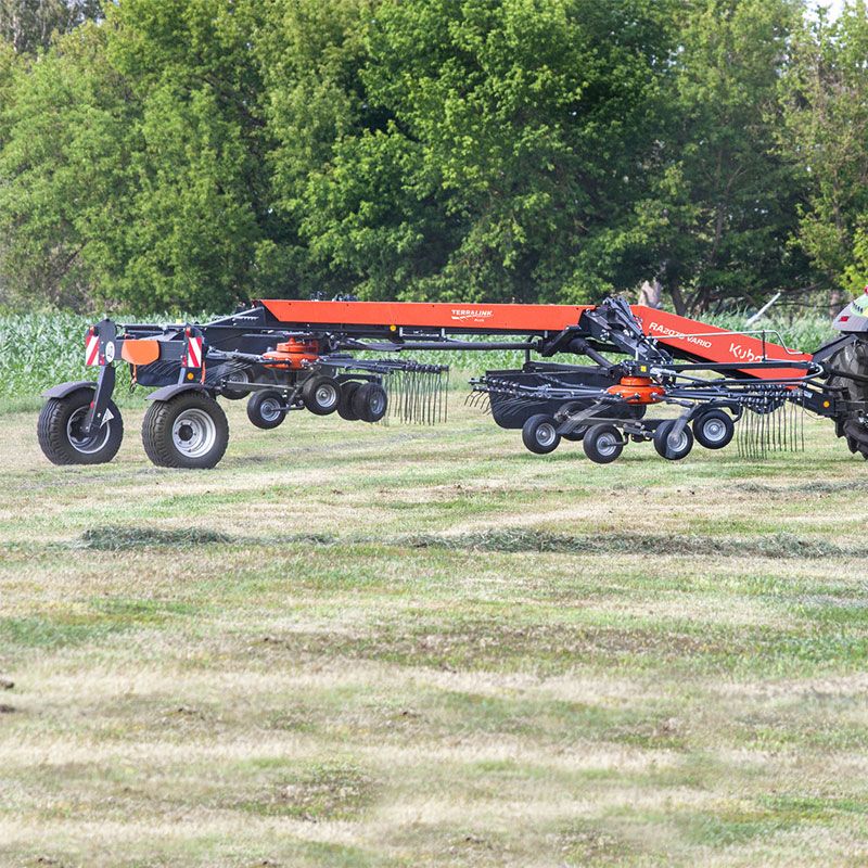 Ra2070 vario - andaineur à andainage latéral - kubota - 6,65 à 7,85 m_0