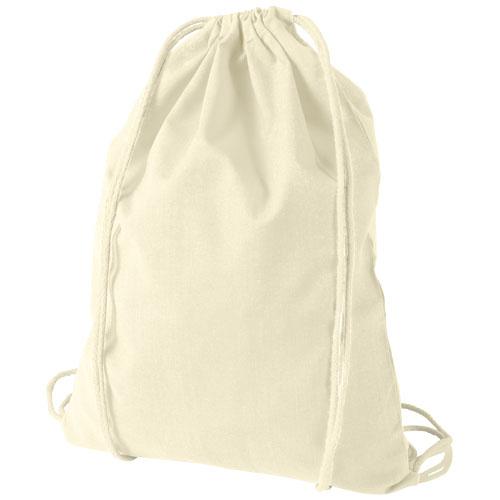 Sac premium coton Oregon - grand compartiment principal avec fermeture à cordon - 100 g/m²_0