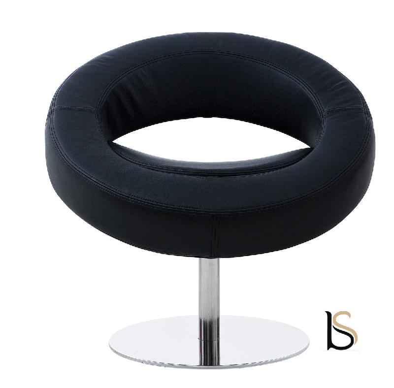 Siège Design en tissu Hello - Softline - Feld Noir 859_1