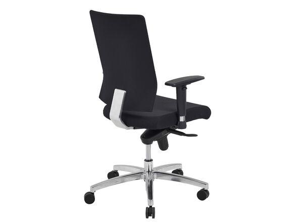 Siège de bureau Ansel Sitwel - blocable 4 positions, dossier double filet, accoudoirs réglables 2D, tissu non feu Mesh noir_0