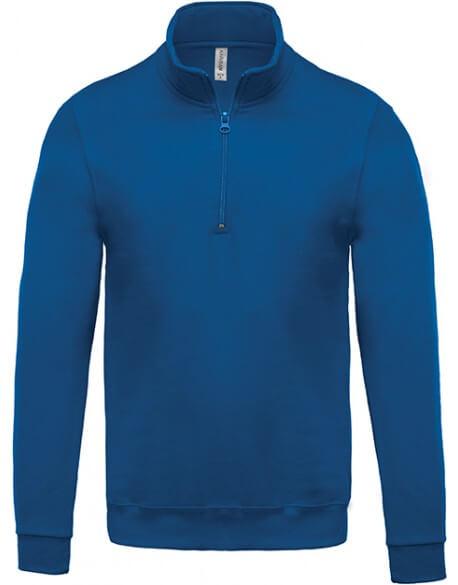Sweat col zippé 280gr - Molleton gratté personnalisable en Alsace - swe0003_0