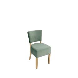 Venise chaise velours artic - vert multi-matériau 3661365000820_0