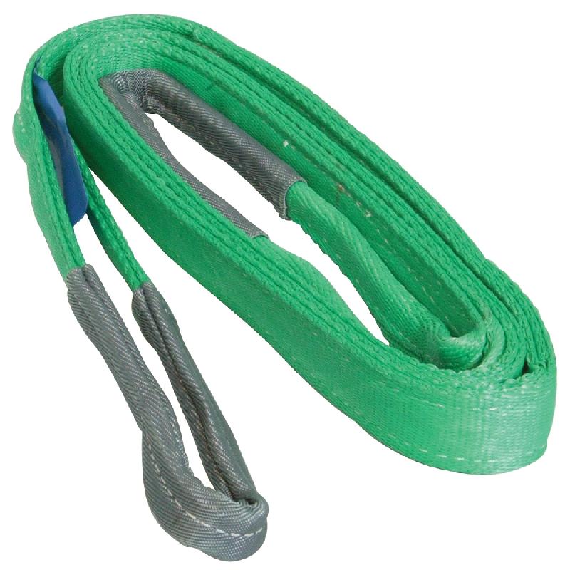 Élingue de levage 2 tonnes 3 m - Silverline 457003 - polyester résistant avec yeux renforcés_0