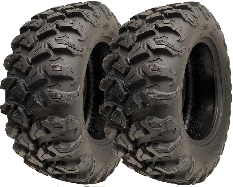 27x9.00R14 ATV Tyre 8ply P3137 OBOR 225/70R14 Outslope 73J Road Legal (Set of 2)_0