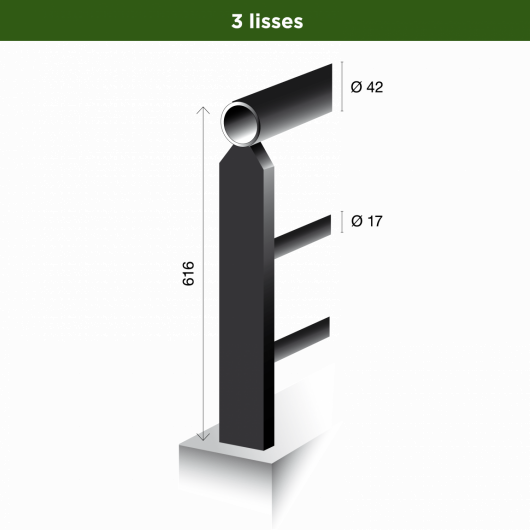 3 lisses main courante sur muret_0