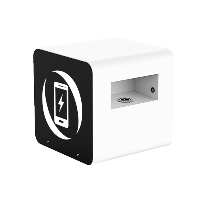 Banc connecté The Cube - assise et table basse avec chargeur à induction et ports USB_1