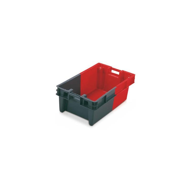 Bac bicolore fruits et viandes - gerbable et emboitable - 60L - Allibert SN106005AE_0