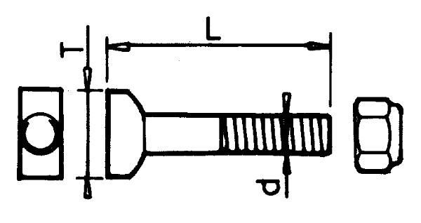 BOULONS 10X65 8.8 POUR ROTOTILLER (25)