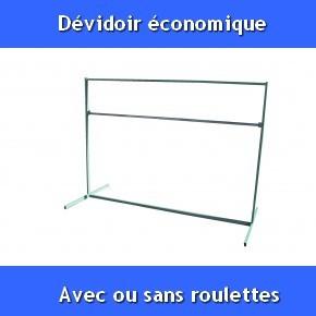 Dérouleur film palette économique - métallique - rouleaux jusqu'à 50 kg_0