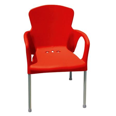 EVA FAUTEUIL ROUGE 3 KG EMPILABLES POUR L'INTÉRIEUR ET L'EXTÉRIEUR_0