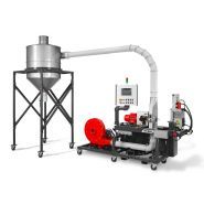 Ewa 150 Air - Machine de granulation plastique ECON - Débit d'air 100 à 300 kg/h - Granulateur sous air et eau pour composites et PVC_0