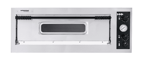 Four à pizza électrique Prismafood BASIC XL 6 - 1 chambre - cuisson 6 pizzas de 35 cm - plan en pierre réfractaire_0