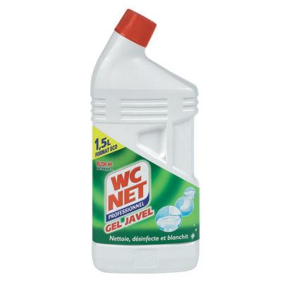 Gel WC désinfectant avec javel WC Net Professionnel 1,5 L_0