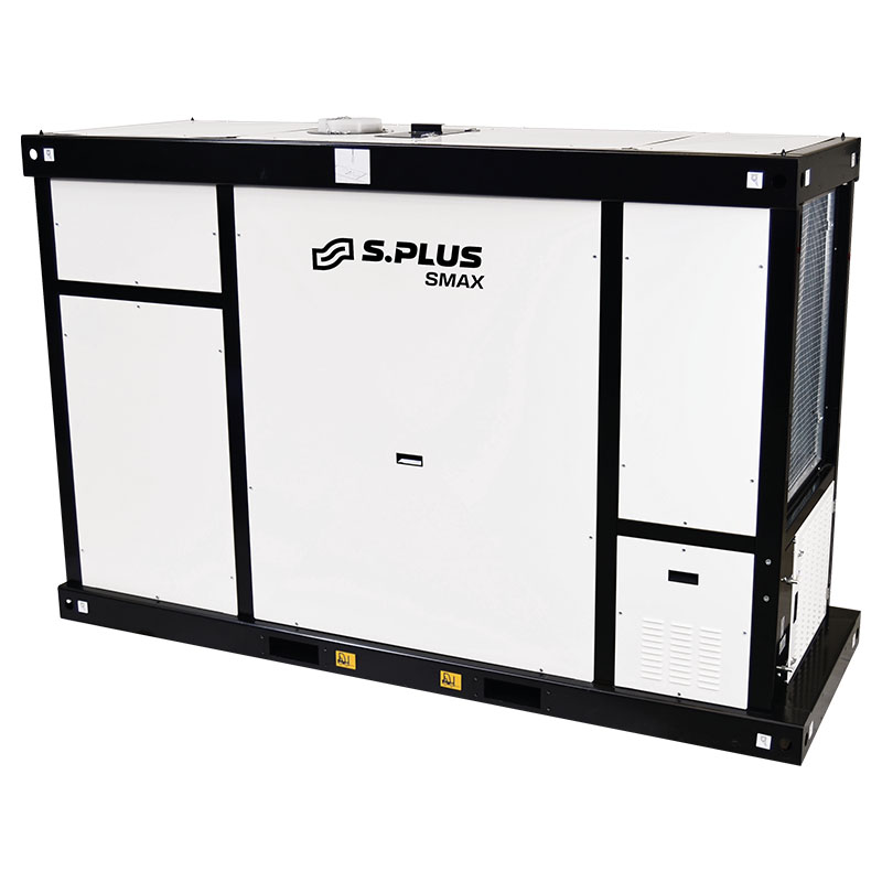 Générateur d'air chaud centrifuge à haut rendement - SMAX - version gaz ou fioul avec ventilateur IP 55_0