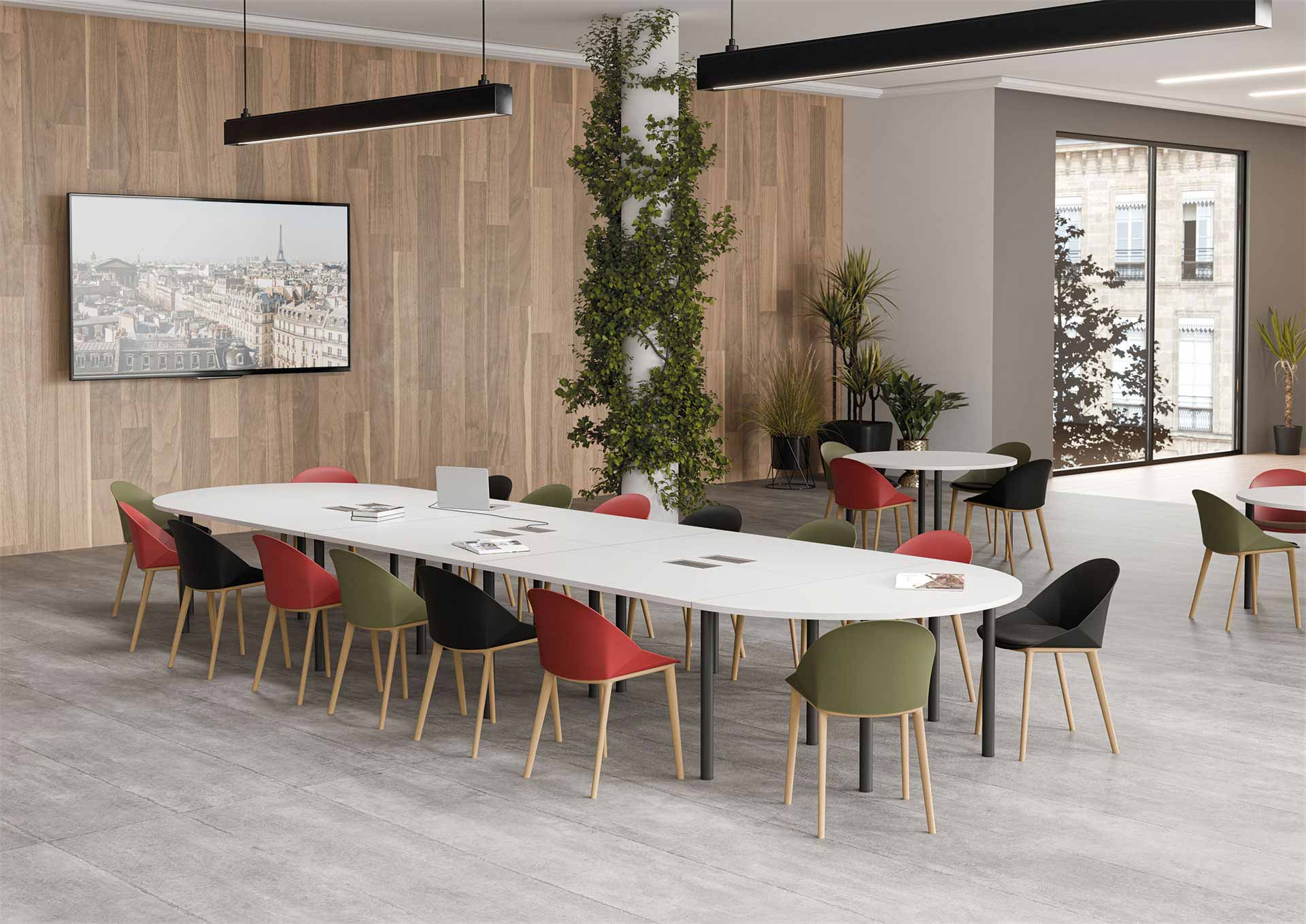 Grande table de réunion pour un confort inégalable et une ambiance coworking - COWORK'_0
