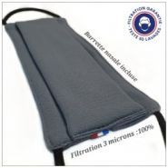Mask1-dga-2l-gris - masque en tissu double épaisseurs - VDM - ultra-filtrant, lavable 50 fois, fabriqué en France_0