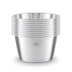 Pack 10x casseroles 24 cm cookvision - Acier inoxydable 18/10 6012400P10_0