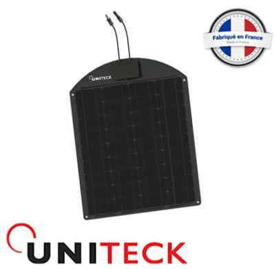 Uniteck - panneau solaire souple 50w 12v monocristallin_0