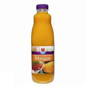 U NECTAR FRUITS GOURMANDS À LA MANGUE PET 1 LITRE_0