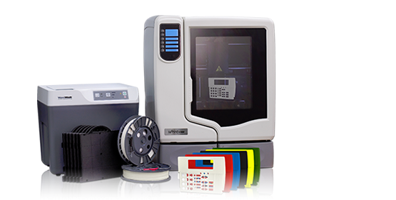 Imprimante 3D uPrint SE - Technologie FDM Stratasys, ABSplus résistant, retrait support soluble_0