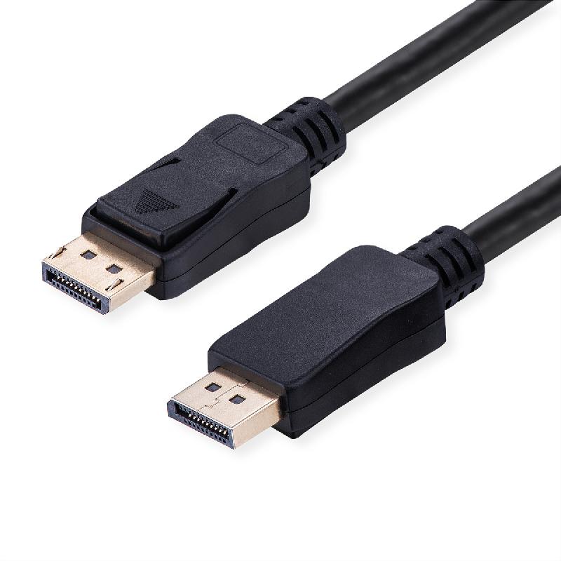 VALUE Câble DisplayPort v2.1, 10K, DP M - DP M, noir, 1 m_0