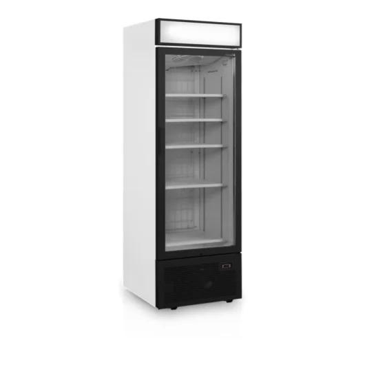 Vitrine congélateur verticale pour glaces - 1 porte chauffante - UFSC1450GCP NF - 680x761x2149 mm - refroidissement ventilé_0