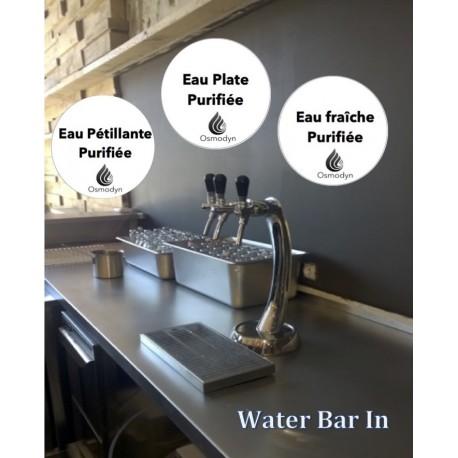 Water bar IN - Bar eau froide, tempérée, gazeuse - Osmose inverse et micro-filtration_0