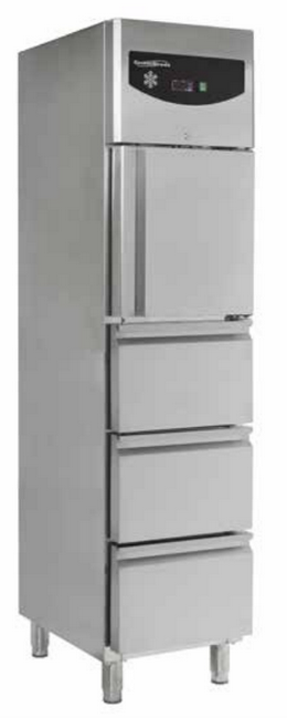 ARMOIRE RÉFRIGÉRÉE INOX 350 LITRES  AVEC TIROIRS_0