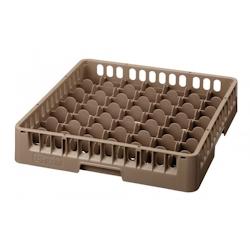 Bartscher Casier à verres (L)500 x (P)500 x (H)142 mm, en plastique marron - 4015613654881_0