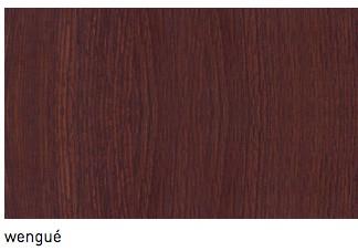Bureau d'angle X time Stop avec caisson - Quadrifoglio. - Wenge, 264_1