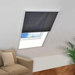Décoshop26 - Moustiquaire plissée pour fenêtre Aluminium 80 x 120 cm  DEC022162 - 3001320369607_0