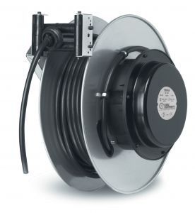Enrouleur électrique à rappel automatique à ressort - S8V04 - 31m de câble 4G2,5 mm² - Usage industriel IP65_0