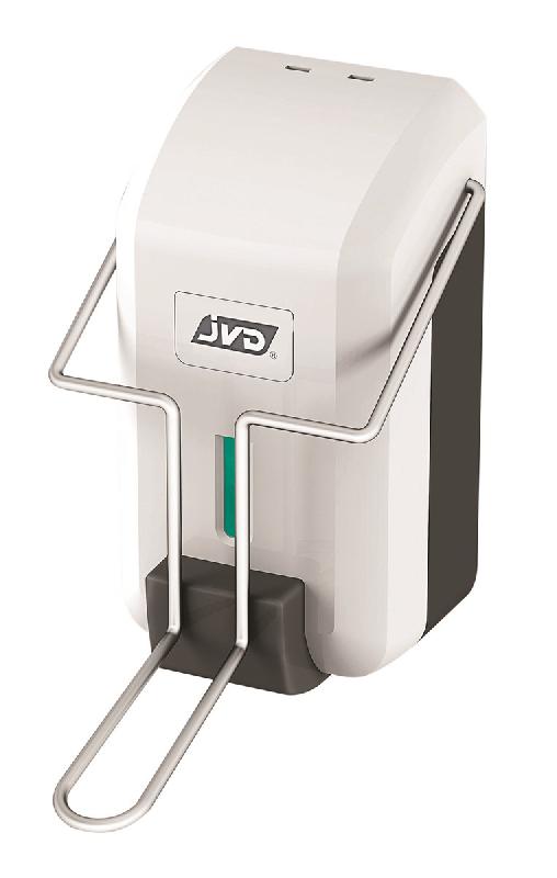 JVD - Distributeur de savon 14522 - commande au coude, 700 ml, ABS, compatible gel hydroalcoolique_0