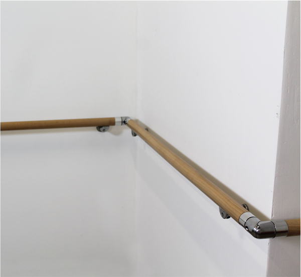 Main courante modulable en bois Ø45 Orient - Design contemporain et finition raffinée_0