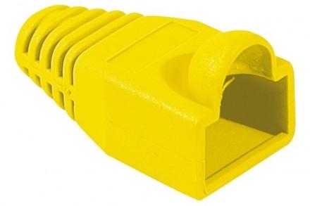 Manchons RJ45 jaunes - diamètre 6,5 mm - sachet de 10 pièces - Garantie 1 an_0